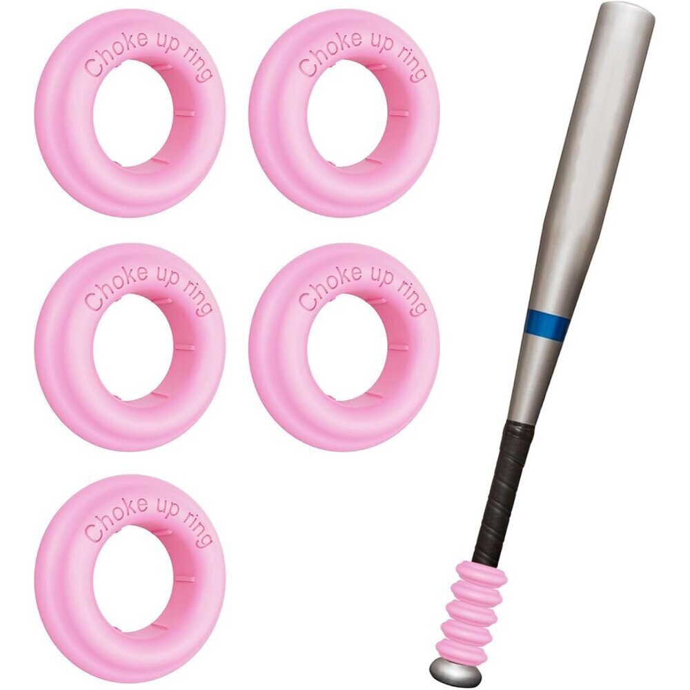 5 Packs Baseball Bat Grip Choke Up Rings Choke Ring Baseball Softball Teeball